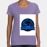 Women's V-Neck Fine Jersey Tee Thumbnail