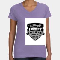 Women's V-Neck Fine Jersey Tee Thumbnail
