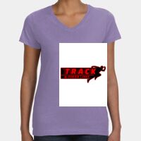 Women's V-Neck Fine Jersey Tee Thumbnail