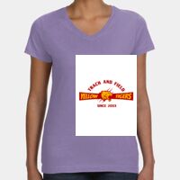 Women's V-Neck Fine Jersey Tee Thumbnail