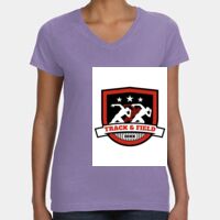 Women's V-Neck Fine Jersey Tee Thumbnail