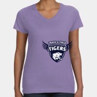 Women's V-Neck Fine Jersey Tee Thumbnail