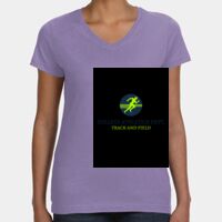 Women's V-Neck Fine Jersey Tee Thumbnail