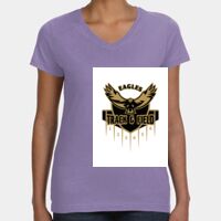 Women's V-Neck Fine Jersey Tee Thumbnail