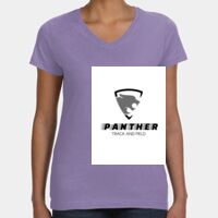 Women's V-Neck Fine Jersey Tee Thumbnail