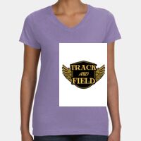 Women's V-Neck Fine Jersey Tee Thumbnail
