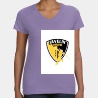 Women's V-Neck Fine Jersey Tee Thumbnail