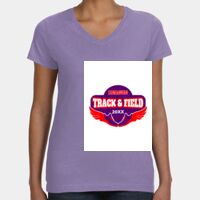 Women's V-Neck Fine Jersey Tee Thumbnail
