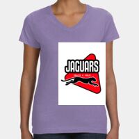 Women's V-Neck Fine Jersey Tee Thumbnail