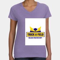 Women's V-Neck Fine Jersey Tee Thumbnail