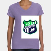 Women's V-Neck Fine Jersey Tee Thumbnail