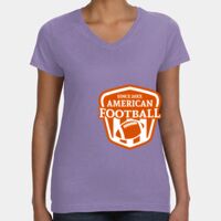 Women's V-Neck Fine Jersey Tee Thumbnail
