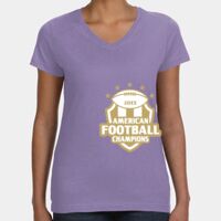 Women's V-Neck Fine Jersey Tee Thumbnail