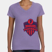 Women's V-Neck Fine Jersey Tee Thumbnail