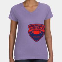 Women's V-Neck Fine Jersey Tee Thumbnail