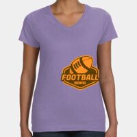 Women's V-Neck Fine Jersey Tee Thumbnail
