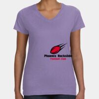 Women's V-Neck Fine Jersey Tee Thumbnail