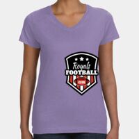 Women's V-Neck Fine Jersey Tee Thumbnail