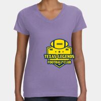 Women's V-Neck Fine Jersey Tee Thumbnail