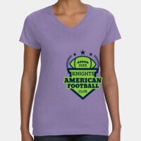 Women's V-Neck Fine Jersey Tee Thumbnail