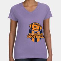 Women's V-Neck Fine Jersey Tee Thumbnail