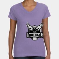 Women's V-Neck Fine Jersey Tee Thumbnail