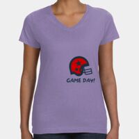 Women's V-Neck Fine Jersey Tee Thumbnail