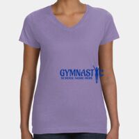 Women's V-Neck Fine Jersey Tee Thumbnail
