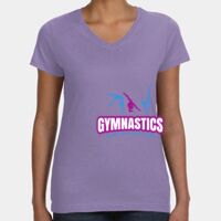 Women's V-Neck Fine Jersey Tee Thumbnail