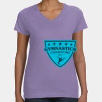 Women's V-Neck Fine Jersey Tee Thumbnail