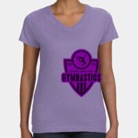 Women's V-Neck Fine Jersey Tee Thumbnail