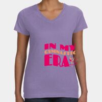 Women's V-Neck Fine Jersey Tee Thumbnail