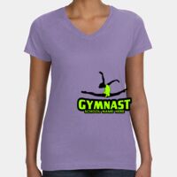 Women's V-Neck Fine Jersey Tee Thumbnail