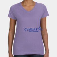 Women's V-Neck Fine Jersey Tee Thumbnail