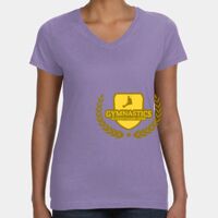 Women's V-Neck Fine Jersey Tee Thumbnail