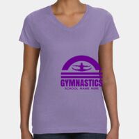 Women's V-Neck Fine Jersey Tee Thumbnail