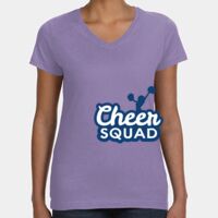 Women's V-Neck Fine Jersey Tee Thumbnail