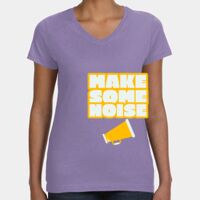 Women's V-Neck Fine Jersey Tee Thumbnail