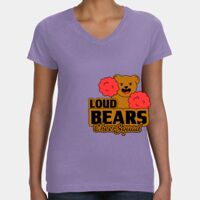 Women's V-Neck Fine Jersey Tee Thumbnail