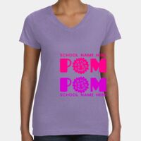 Women's V-Neck Fine Jersey Tee Thumbnail