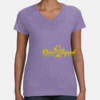 Women's V-Neck Fine Jersey Tee Thumbnail