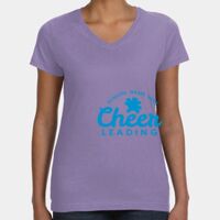 Women's V-Neck Fine Jersey Tee Thumbnail