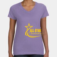 Women's V-Neck Fine Jersey Tee Thumbnail