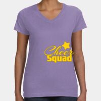 Women's V-Neck Fine Jersey Tee Thumbnail