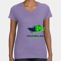 Women's V-Neck Fine Jersey Tee Thumbnail