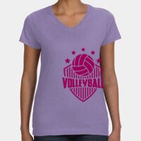 Women's V-Neck Fine Jersey Tee Thumbnail