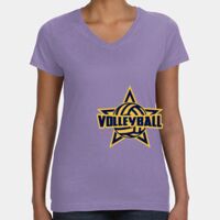 Women's V-Neck Fine Jersey Tee Thumbnail