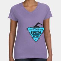 Women's V-Neck Fine Jersey Tee Thumbnail