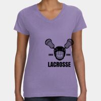 Women's V-Neck Fine Jersey Tee Thumbnail