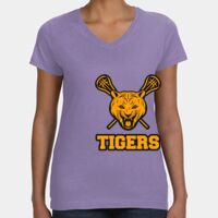 Women's V-Neck Fine Jersey Tee Thumbnail